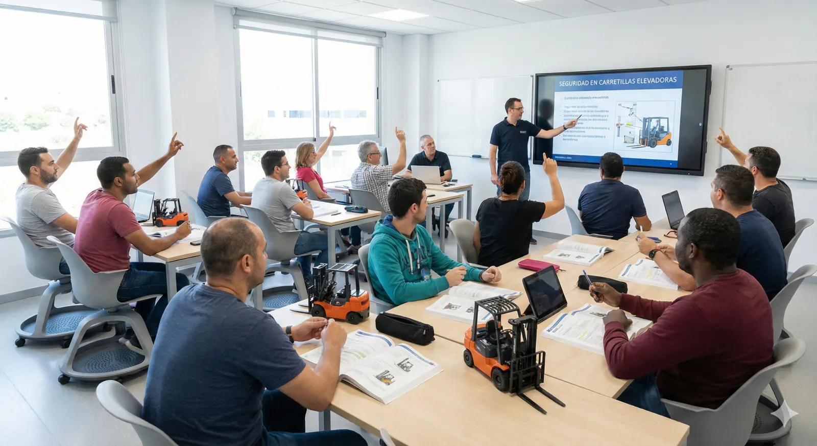 Curso abierto de carretillero para particulares